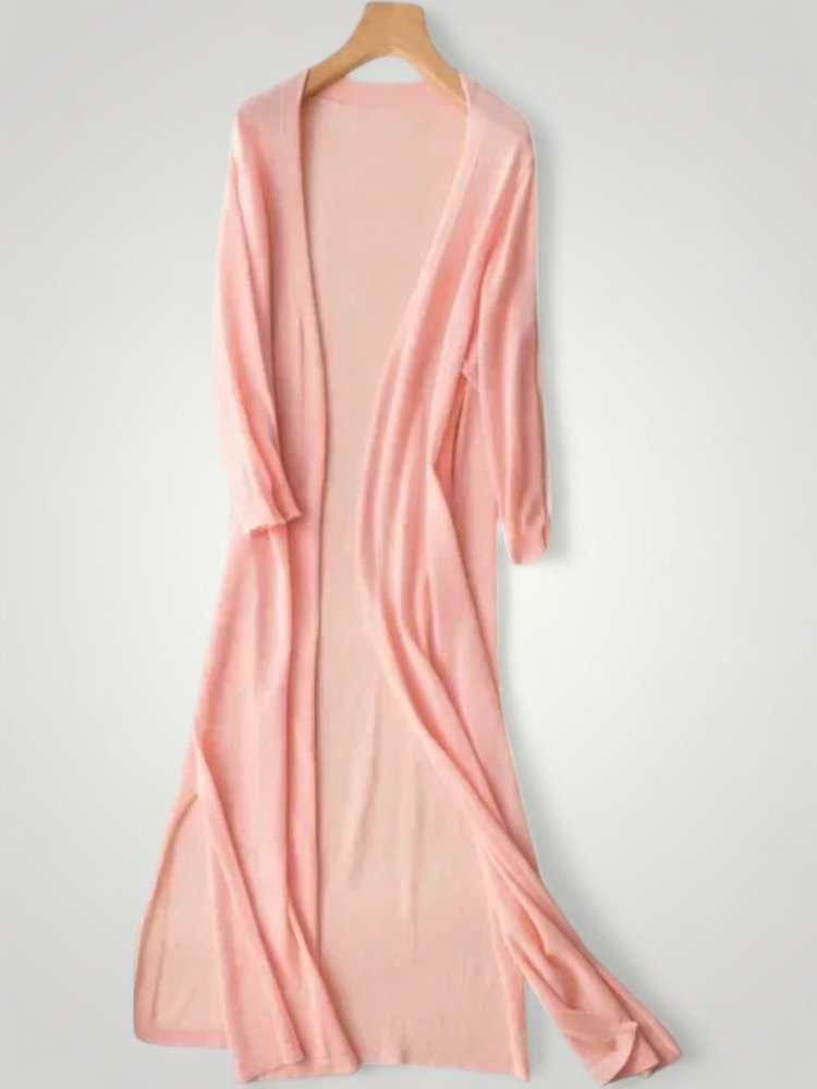 Gilet Long Femme Élégant et Confortable 4 - Mode Lumière
