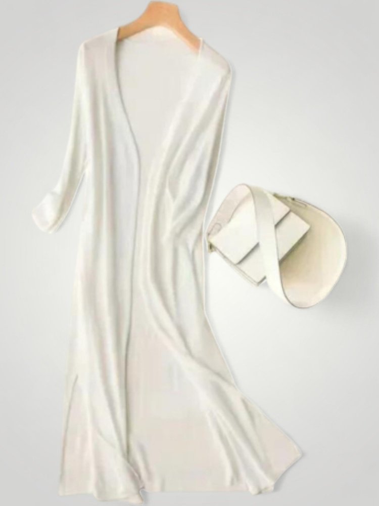 Gilet Long Femme Élégant et Confortable 8 - Mode Lumière