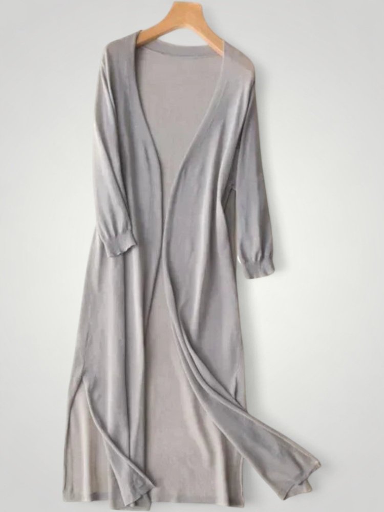Gilet Long Femme Élégant et Confortable 5 - Mode Lumière