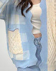 Gilet Oversize Texturé Élégant 2 - Mode Lumière