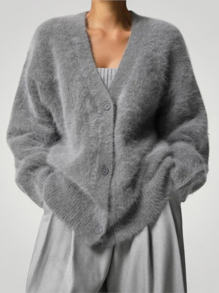 Gilet Col V en Cachemire Élégant 3 - Mode Lumière