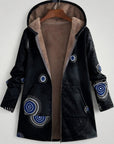 Manteau Hiver Femme Élégant avec Motif Floral 2 - Mode Lumière