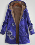 Manteau Hiver Femme Élégant avec Motif Floral 8 - Mode Lumière