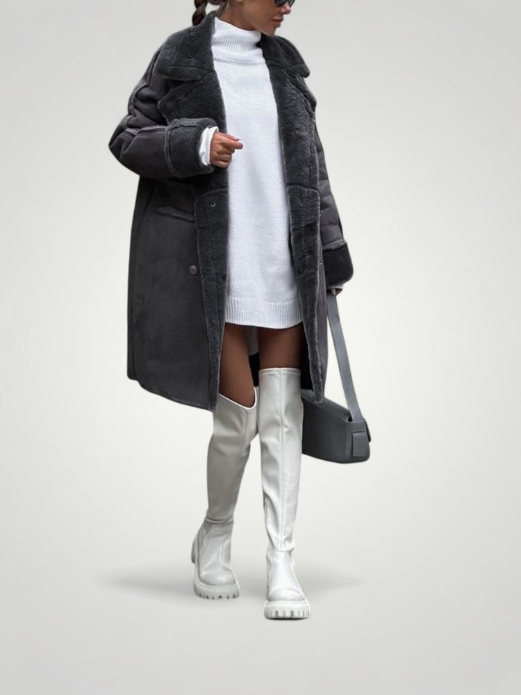 Manteau Hiver Femme Élégant et Confortable 5 - Mode Lumière