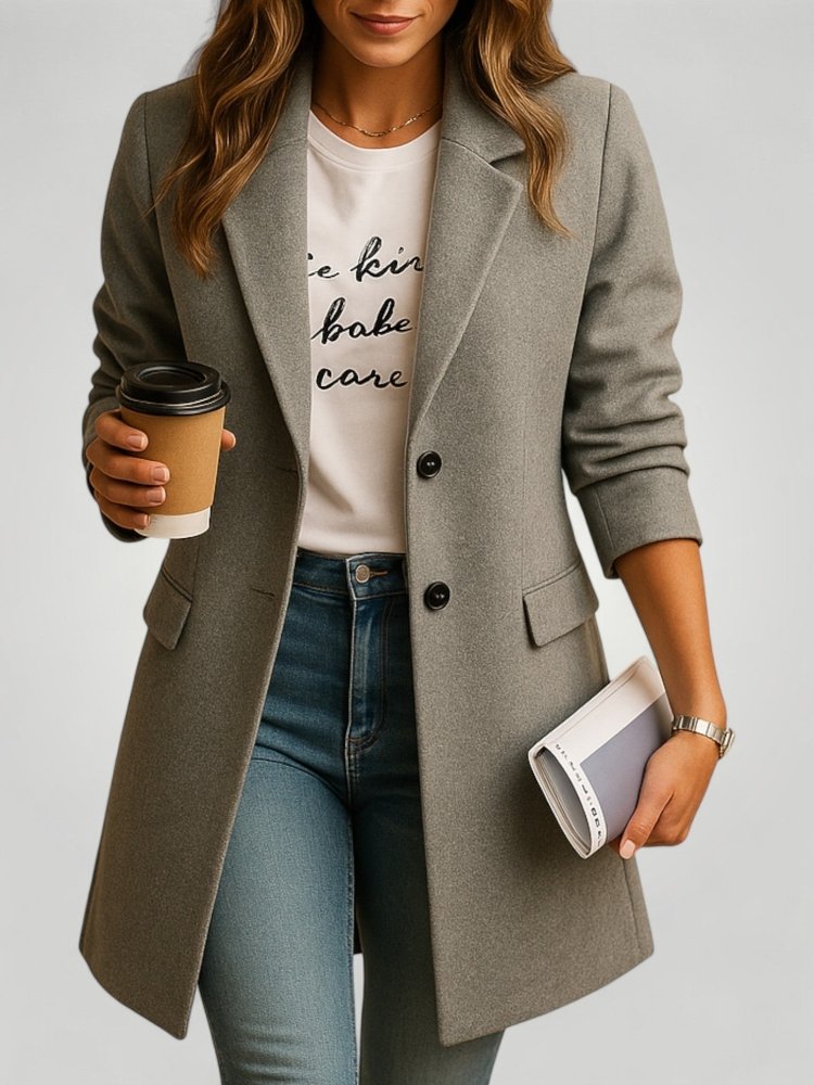Manteau Hiver Femme Élégant et Polyvalent 2 - Mode Lumière