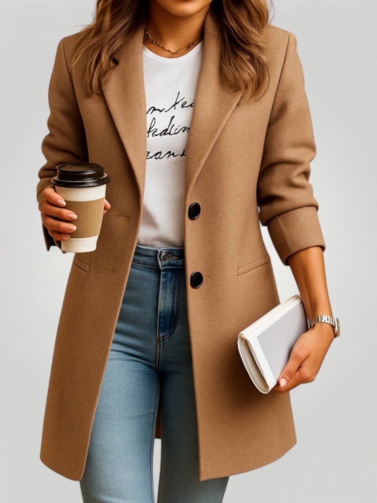 Manteau Hiver Femme Élégant et Polyvalent 3 - Mode Lumière