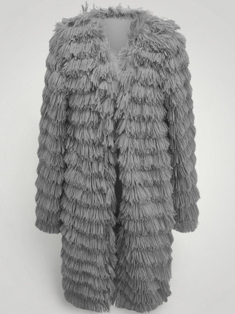 Manteau Long Femme Élégant et Chaud 2 - Mode Lumière