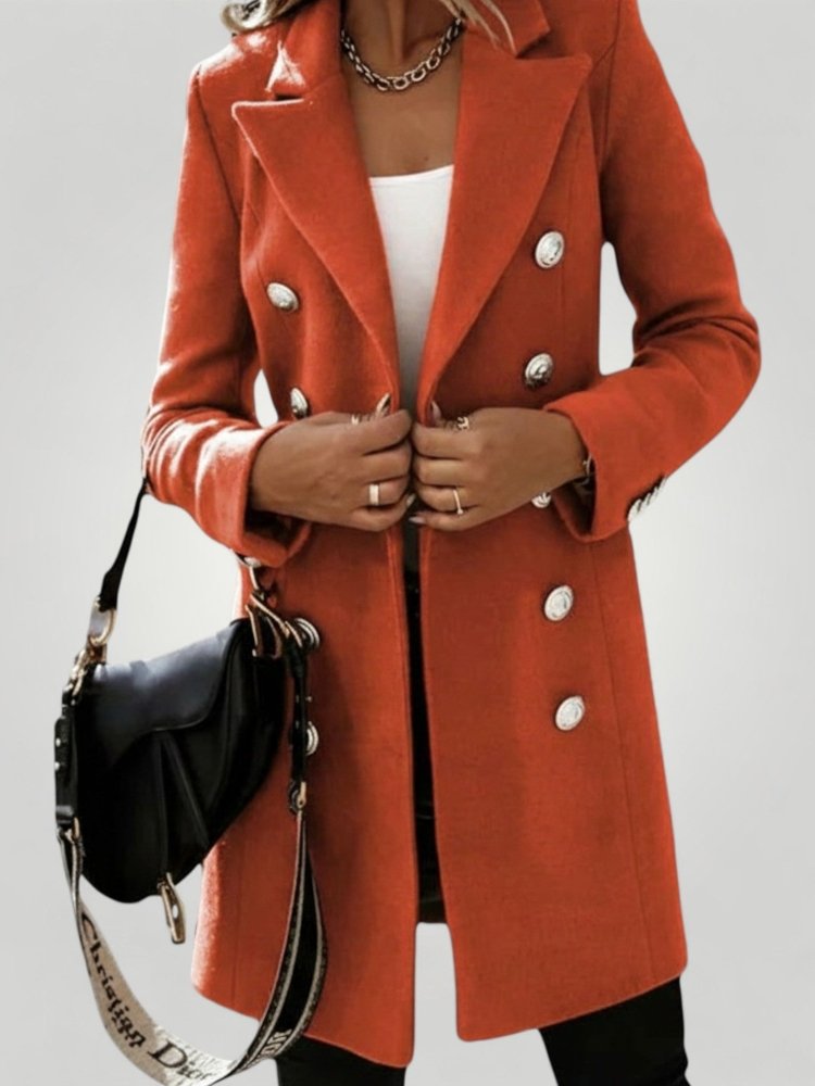 Manteau Long Femme Élégant au Style Chic 9 - Mode Lumière
