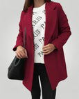 Manteau Long Femme Élégant et Confortable