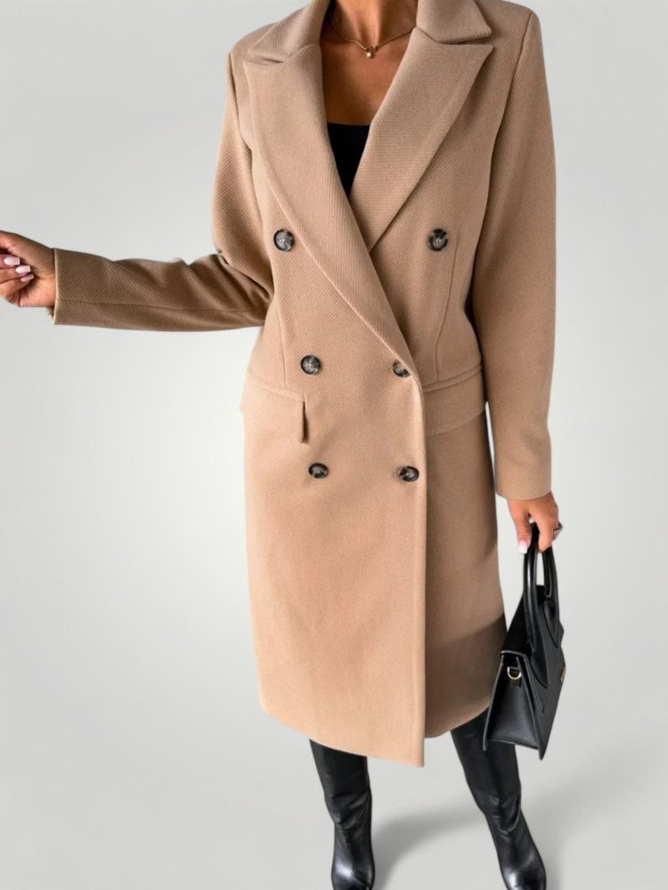 Manteau Long Femme Élégant et Confortable 2 - Mode Lumière