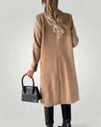 Manteau Long Femme Élégant et Confortable 3 - Mode Lumière