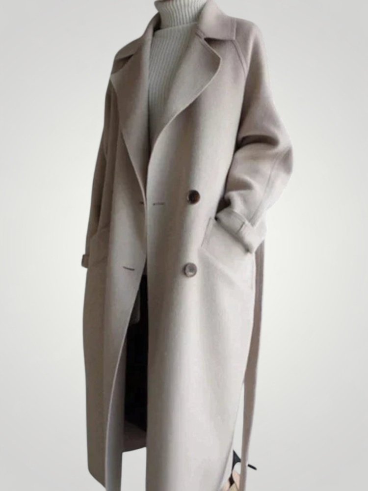 Manteau Long Femme Hiver Élégant et Confortable 1 - Mode Lumière