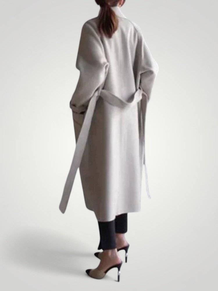 Manteau Long Femme Hiver Élégant et Confortable 2 - Mode Lumière