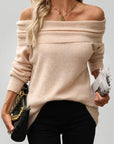 Pull Ample Chic au Col Roulé 2 - Mode Lumière