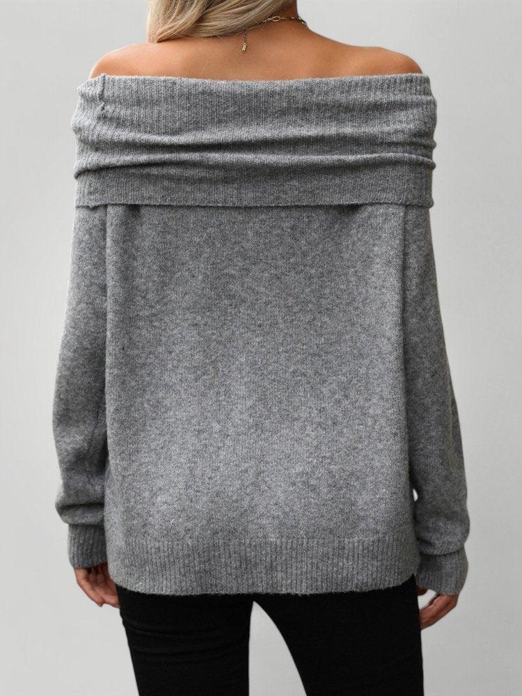 Pull Ample Chic au Col Roulé 8 - Mode Lumière