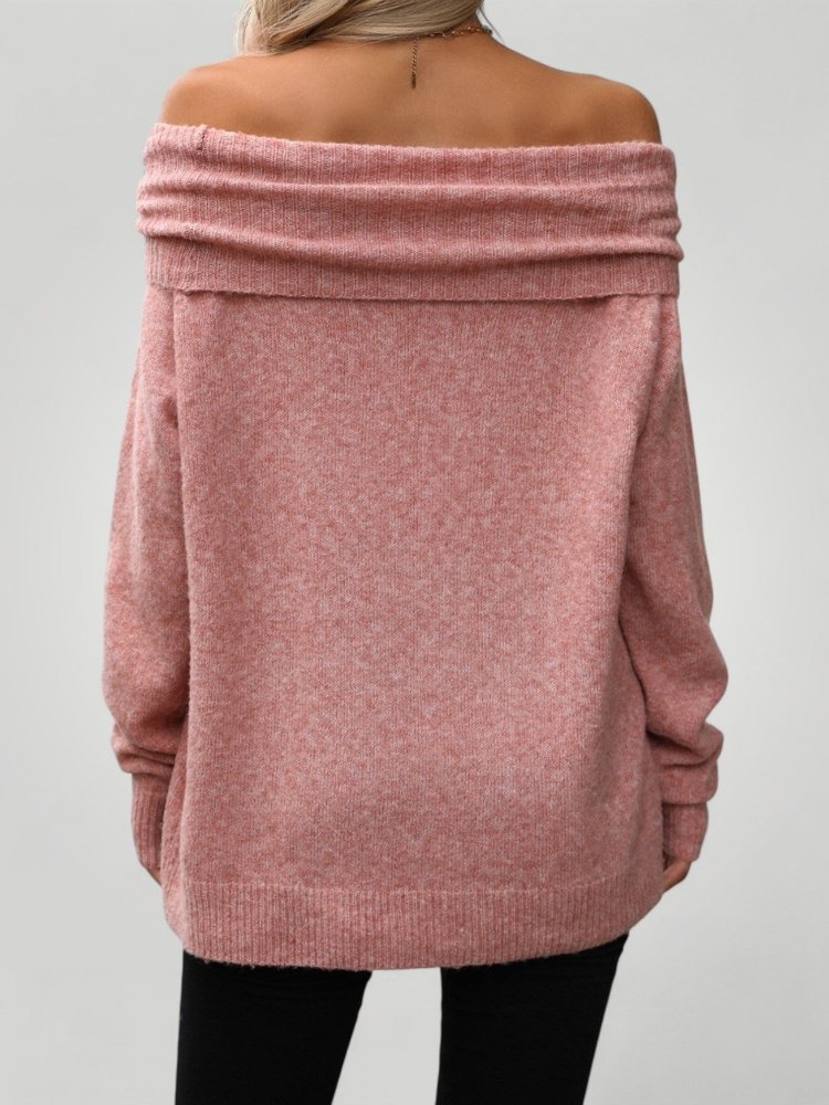 Pull Ample Chic au Col Roulé 6 - Mode Lumière