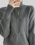 Pull Ample Épais au Col Rond Confortable 1 - Mode Lumière