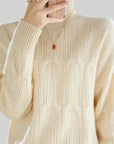 Pull Ample Épais au Col Rond Confortable 2 - Mode Lumière