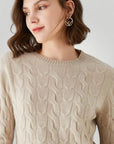 Pull Ample à Col Rond Élégant 1 - Mode Lumière