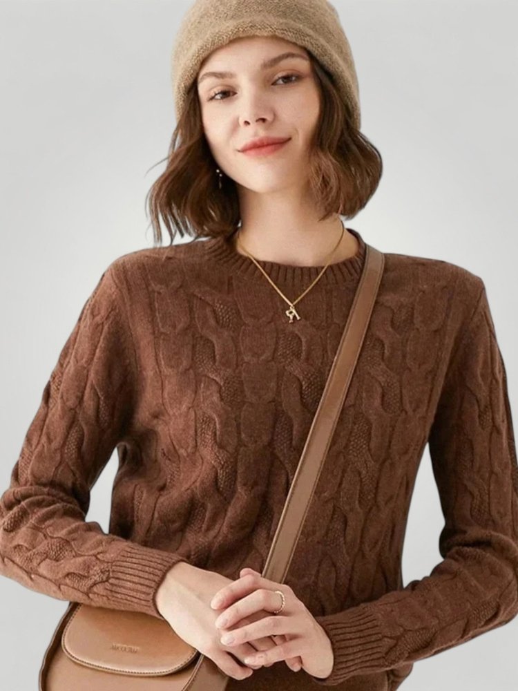 Pull Ample à Col Rond Élégant 5 - Mode Lumière