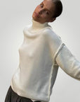 Pull Ample à Col Roulé Élégant 3 - Mode Lumière
