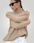 Pull Ample à Col Roulé Élégant 4 - Mode Lumière