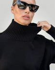 Pull Ample au Col Roulé Confortable 9 - Mode Lumière