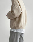 Pull Ample en Maille Côtière Confortable 4 - Mode Lumière