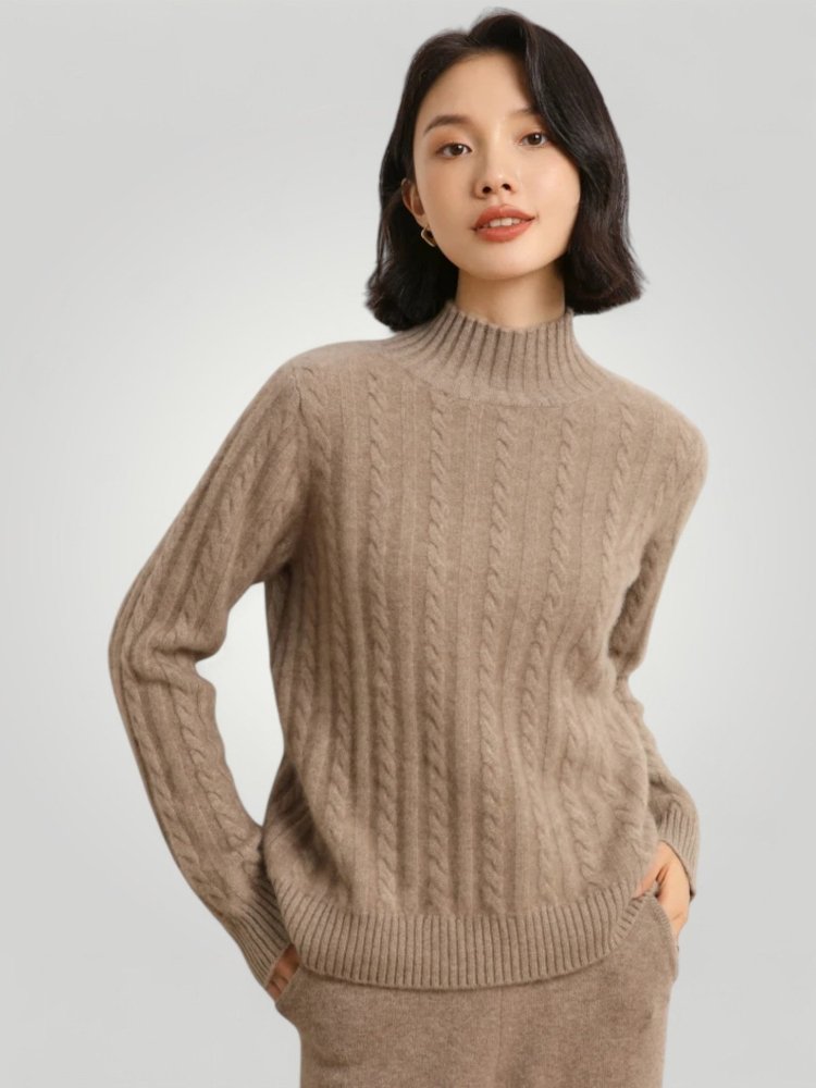 Pull Col Montant Doux et Chaud 1 - Mode Lumière