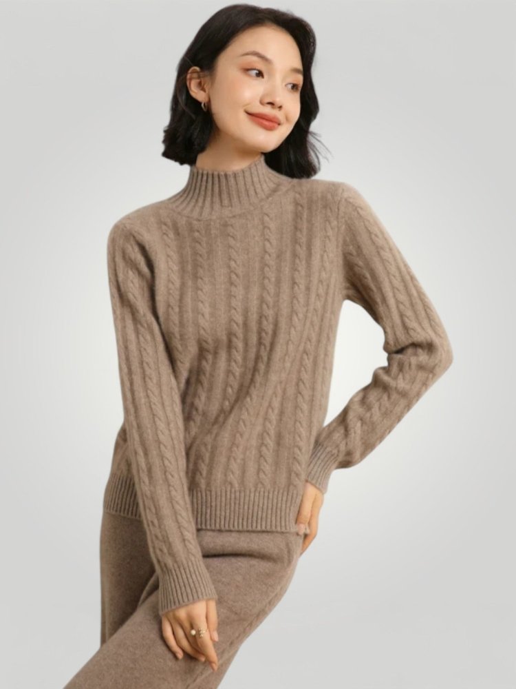 Pull Col Montant Doux et Chaud 2 - Mode Lumière