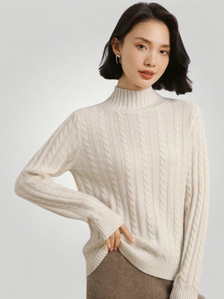 Pull Col Montant Doux et Chaud 3 - Mode Lumière