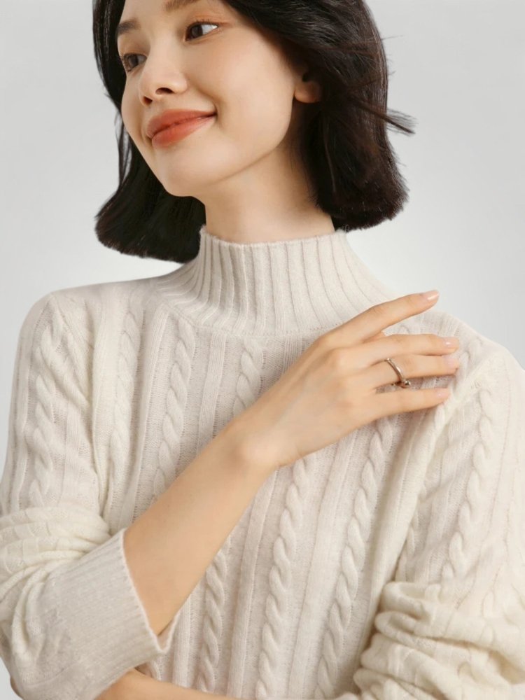 Pull Col Montant Doux et Chaud 4 - Mode Lumière