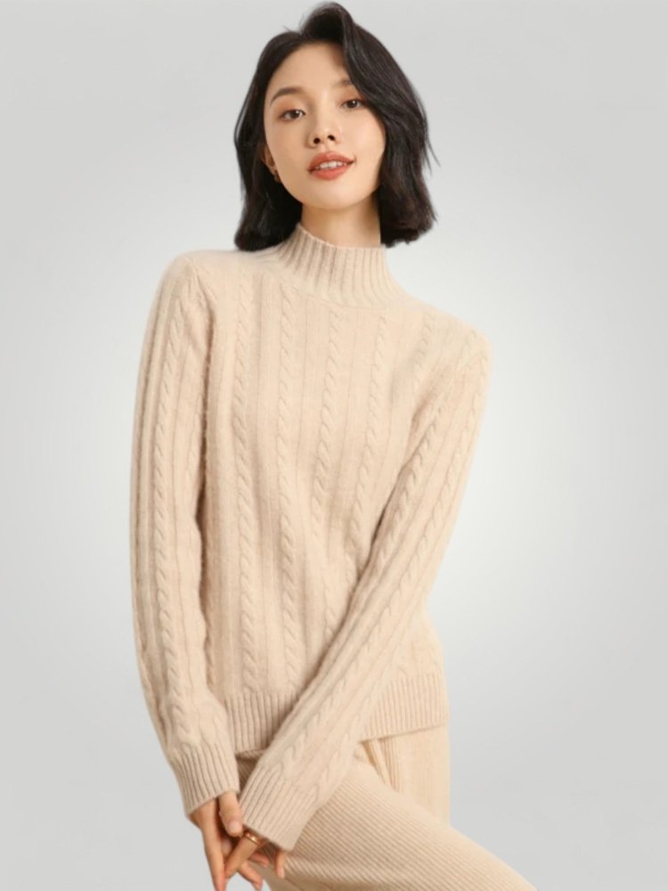 Pull Col Montant Doux et Chaud 6 - Mode Lumière