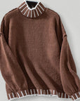 Pull Col Montant Élégant pour Femme 3 - Mode Lumière