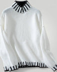 Pull Col Montant Élégant pour Femme 5 - Mode Lumière