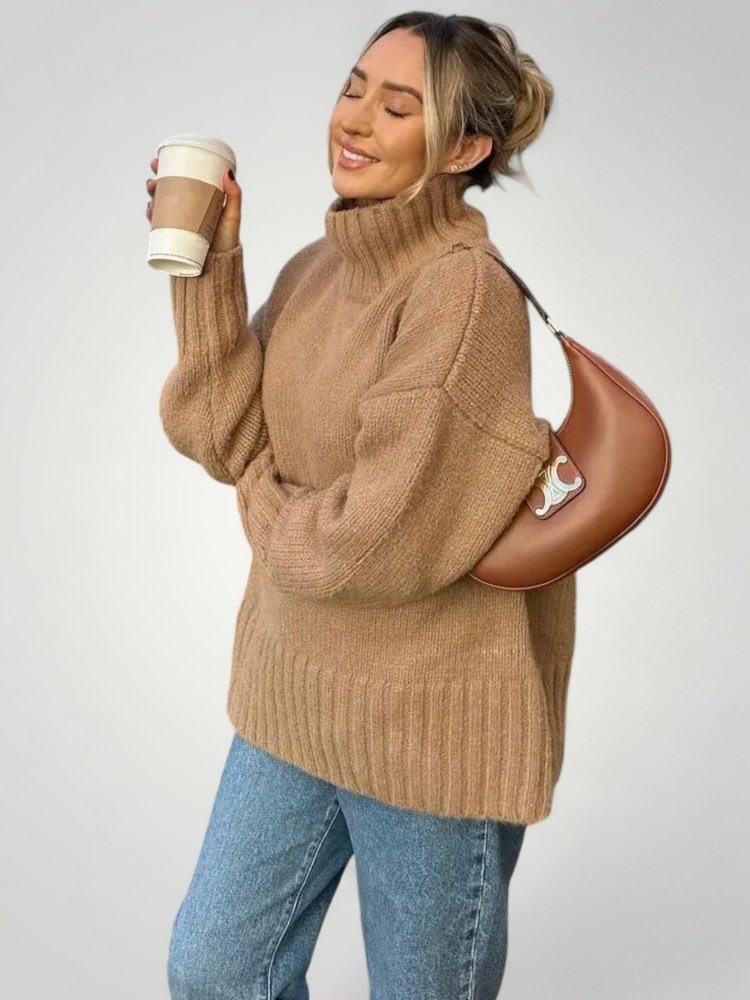 Pull à Col Roulé Chic et Confortable 3 - Mode Lumière