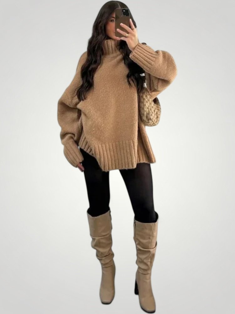 Pull à Col Roulé Chic et Confortable 6 - Mode Lumière