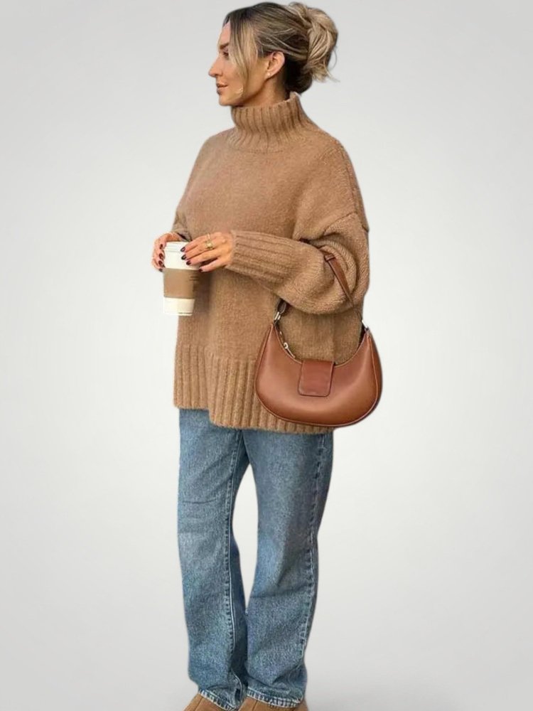 Pull à Col Roulé Chic et Confortable 4 - Mode Lumière