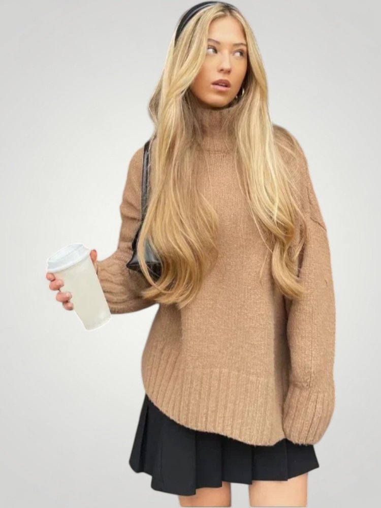 Pull à Col Roulé Chic et Confortable 2 - Mode Lumière