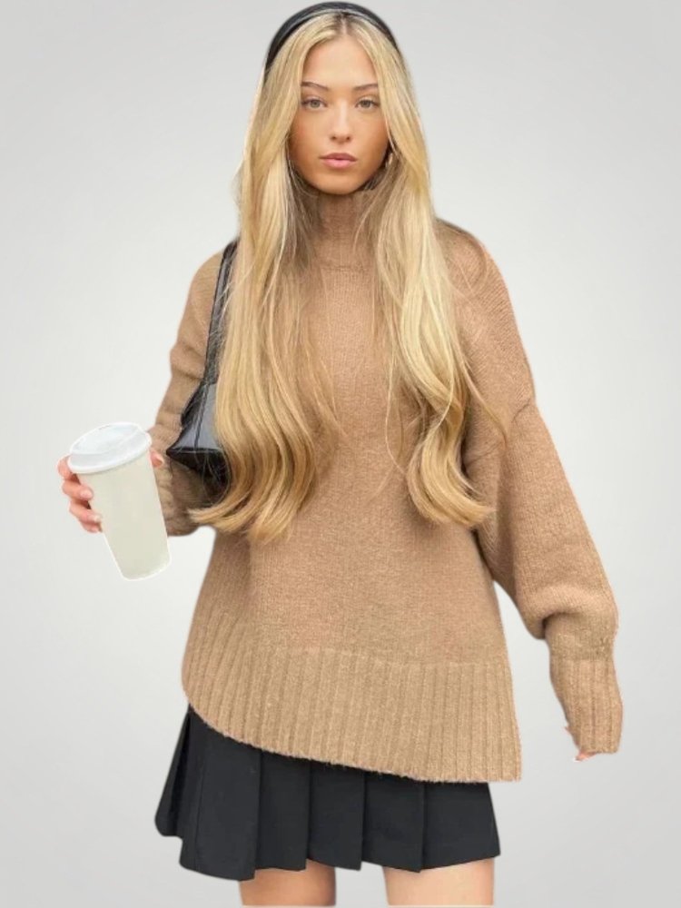 Pull à Col Roulé Chic et Confortable 1 - Mode Lumière