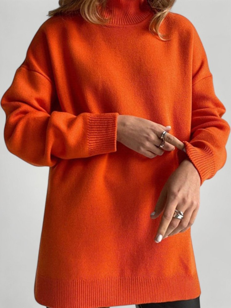 Pull Col Roulé Confortable et Élégant 1 - Mode Lumière