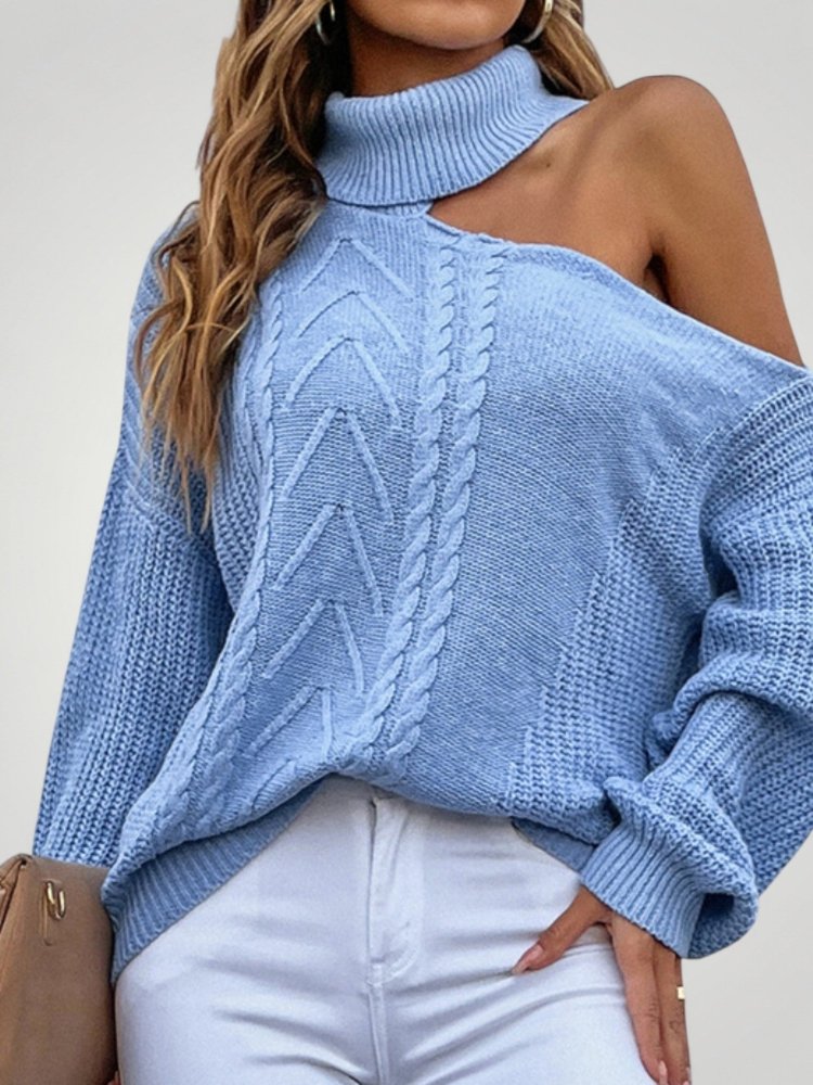Pull Col Roulé Élégant et Confortable 1 - Mode Lumière