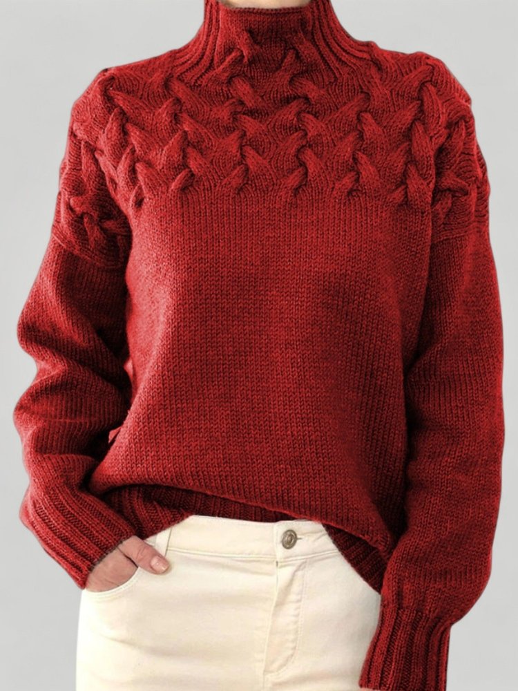 Pull Col Roulé Élégant et Confortable 1 - Mode Lumière