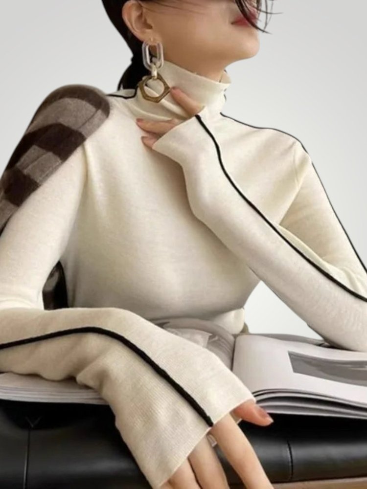 Pull à Col Roulé Élégant et Confortable 3 - Mode Lumière