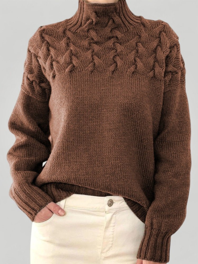 Pull Col Roulé Élégant et Confortable 3 - Mode Lumière