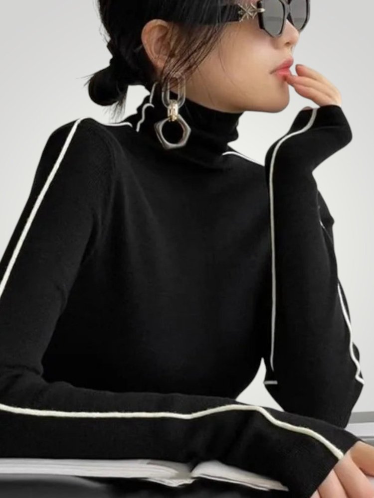 Pull à Col Roulé Élégant et Confortable 6 - Mode Lumière