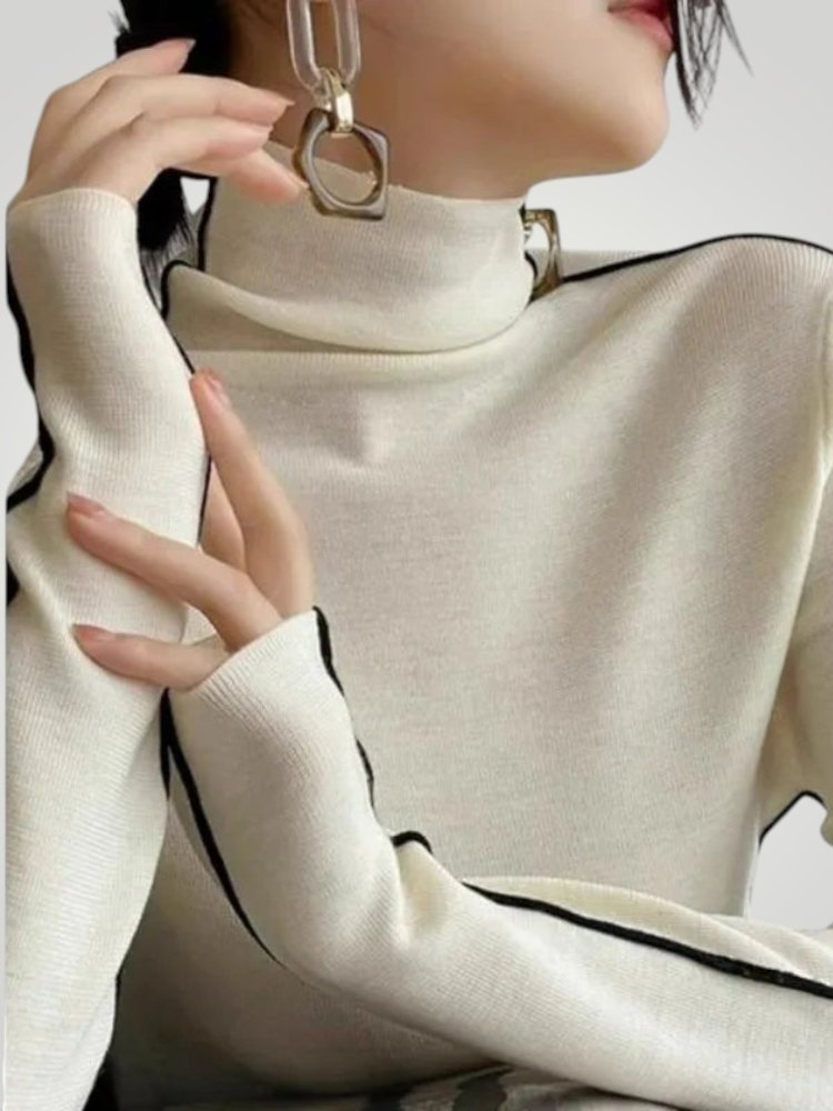 Pull à Col Roulé Élégant et Confortable 4 - Mode Lumière