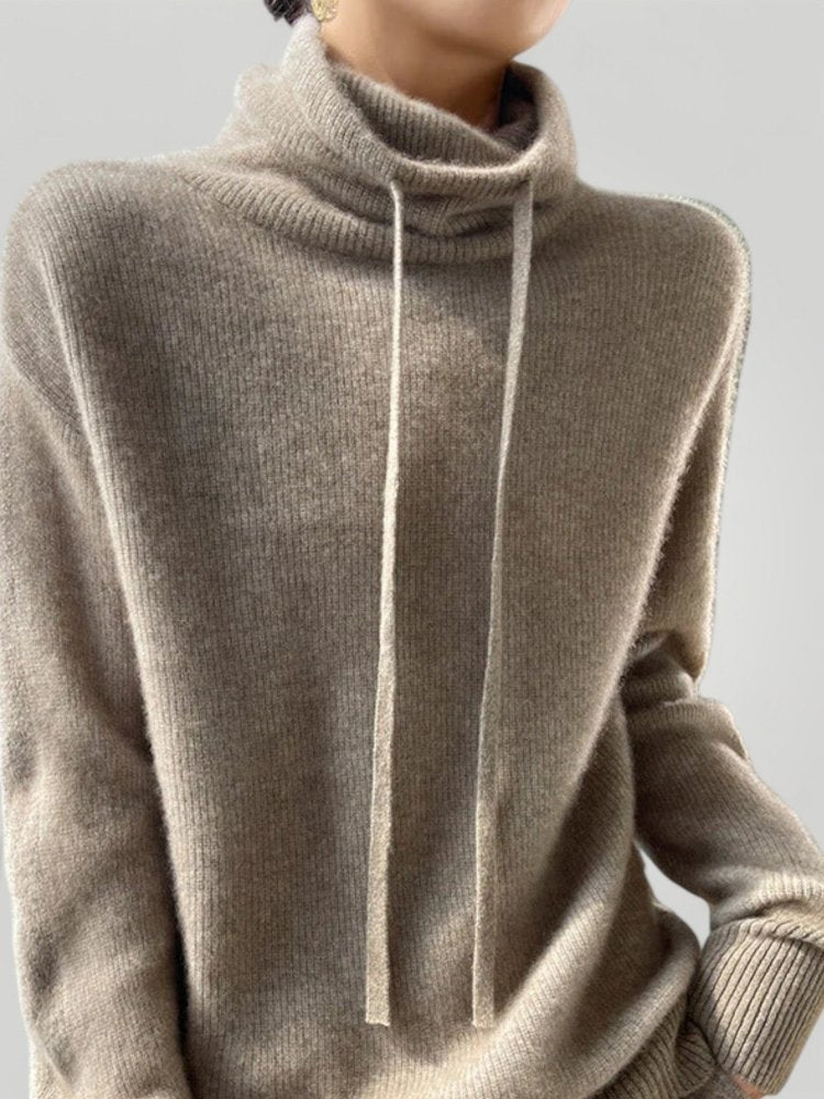 Pull Col Roulé Femme Chic avec Ajustement Confortable 2 - Mode Lumière