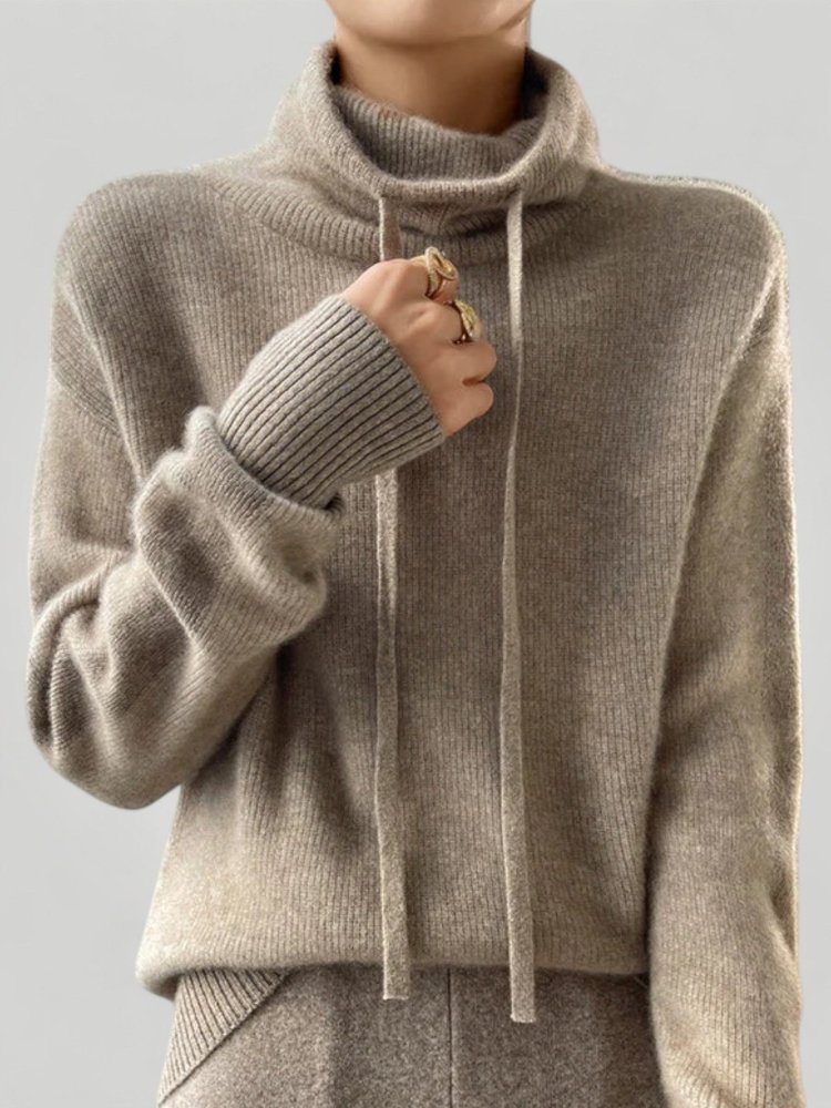 Pull Col Roulé Femme Chic avec Ajustement Confortable 3 - Mode Lumière