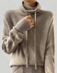 Pull Col Roulé Femme Chic avec Ajustement Confortable 3 - Mode Lumière